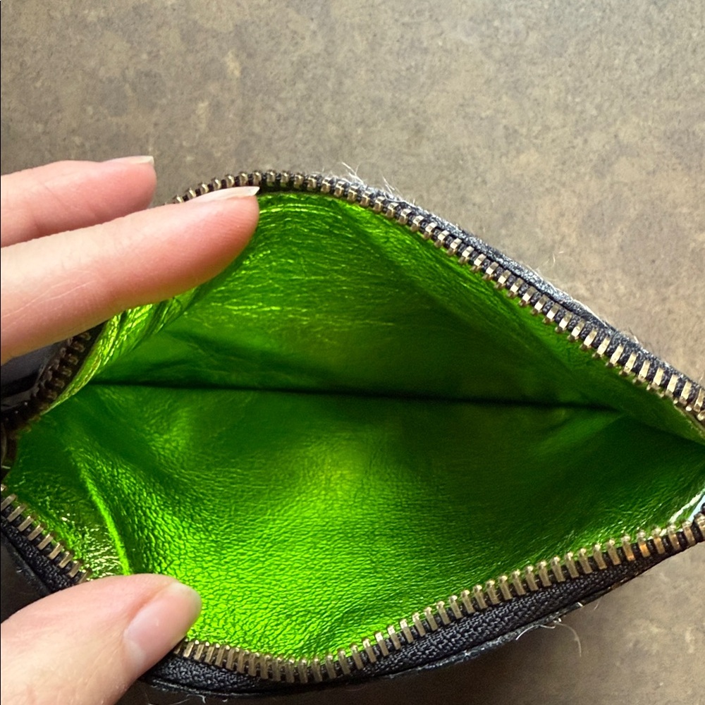 Parker Thatch Zebra Hair Zip Pouch - Picture 5 of 5